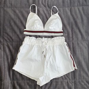 Crop top & shorts set